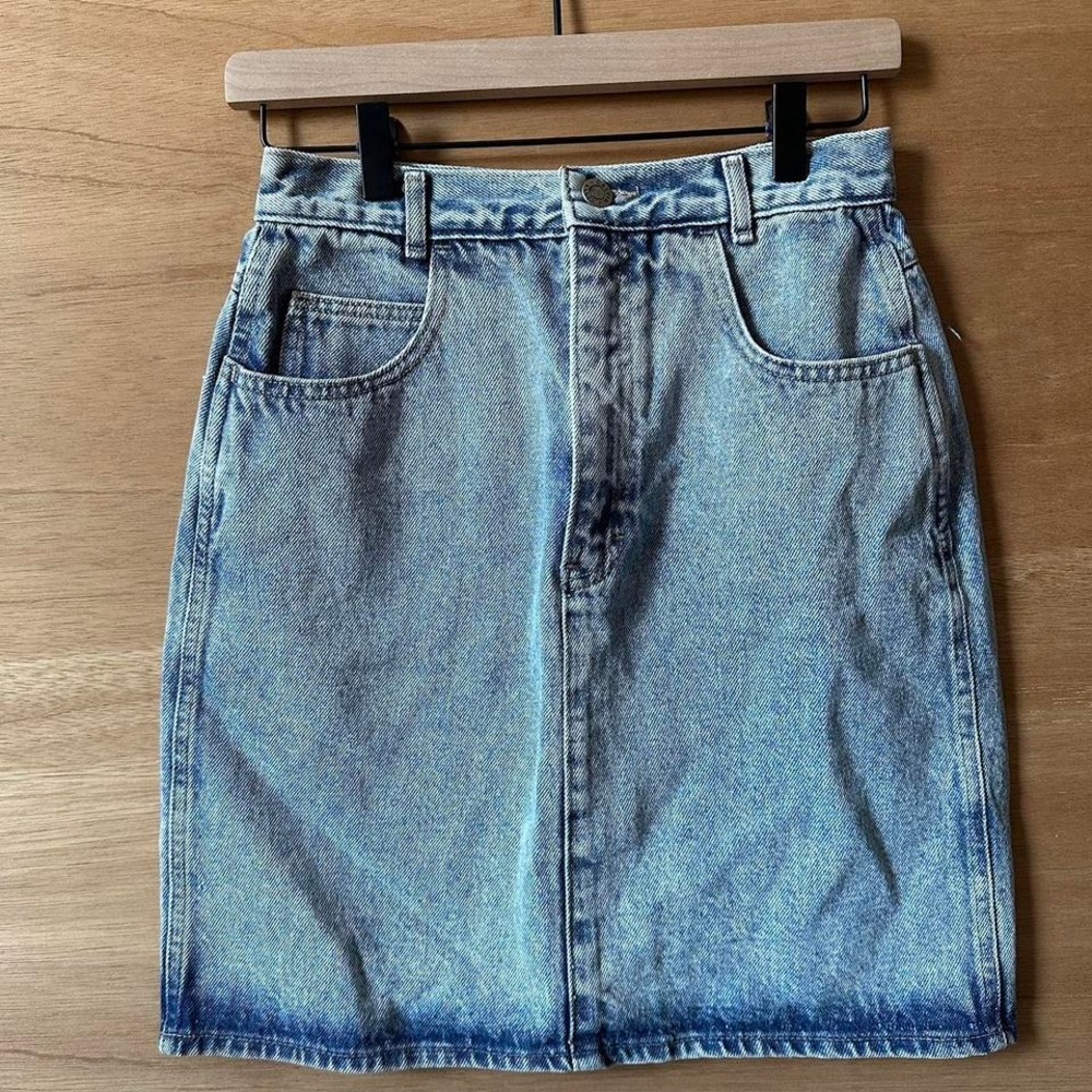 Vintage Calvin Klein 90s denim skirt